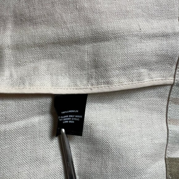 Lafayette 148 Raffia Pastel Stripe Linen Blazer Quiet Luxury Jacket | Sz 4 - Picture 10 of 11